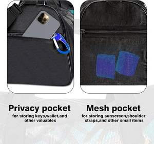 Borsa Sportiva di Lusso Personalizzabile, Impermeabile, Grande Capacità, per <span class=keywords><strong>Boxe</strong></span>, MMA, Allenamento, Spiaggia, Palestra, Viaggio, per Uomo e Donna, con Tracolla - Product Image 5