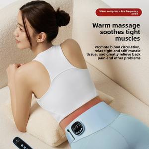 Ceinture chauffante pour le dos CYANMED EMS Moxibustion, soutien à domicile, disque lombaire, froid utérin, chaud, masseur <span class=keywords><strong>abdominal</strong></span>, alimenté par USB - Product Image 2
