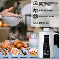 350ML usage domestique nouveauté produit décarboxylateur infuseur machine avec réglage du temps et de la température séchoir à herbes