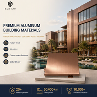 2026 Inno OEM Panneaux de bardage de façade protecteurs en aluminium perforé recyclable pour murs-rideaux scolaires