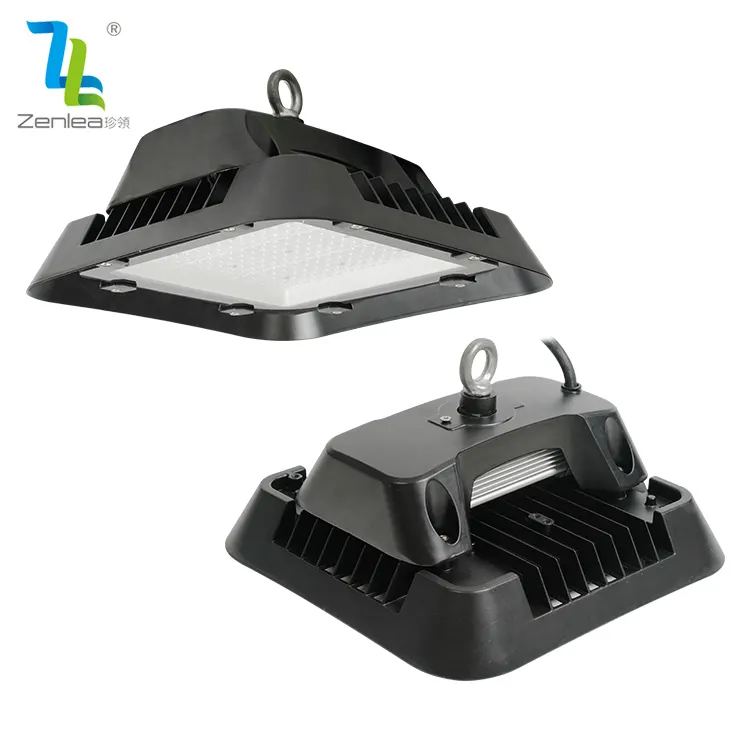 Yeni ürün döküm alüminyum SMD 3030 100w 150w 200w açık su geçirmez IP65 ufo Led yüksek raf lambası