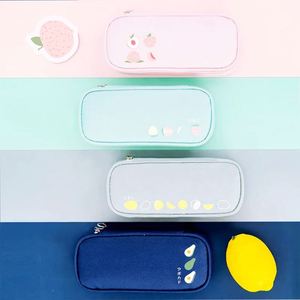 Custom Pencil Bag Custom Design Print Nylon School Bags Pencil <b>Case</b> Cartoon Anime Cute <b>Cosmetic</b> Zipper Bag for Girls - Product Image 2