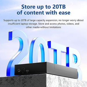 Custodia per disco rigido portatile in plastica SATA USB3.0 USB 3.0 USB C 2.5 3.5 pollici HDD custodia custodia supporto UASP per PC portatile - Product Image 4