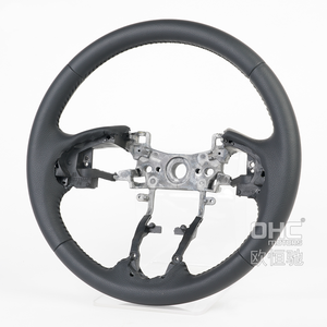 <span class=keywords><strong>พวงมาลัย</strong></span>หนังแท้แบบเย็บด้วยมือสำหรับ2015ชิ้นส่วนฮอนด้าแจ๊สเหมาะสำหรับ2020 2019 2018 2017 2014 2016 - Product Image 1