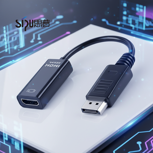 Cable <span class=keywords><strong>HDMI</strong></span> a <span class=keywords><strong>DisplayPort</strong></span> 4K, Adaptador Activo <span class=keywords><strong>HDMI</strong></span> Macho a DP Hembra para MacBook Pro, Monitor Dell - Product Image 1