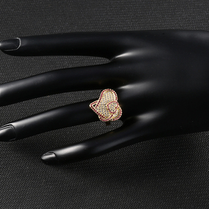 Líneas negro anillos de joyería de precio de <span class=keywords><strong>1</strong></span> <span class=keywords><strong>quilate</strong></span> hermosa última diamantes diseños de las mujeres anillo de oro - Product Image 1