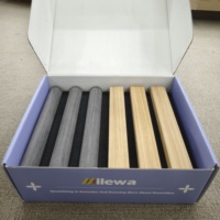 Akupanel Plaques Acoustiques en MDF Placage Chêne Clair à Prix Compétitif pour Studio, Simulateur de Golf et Protection Murale