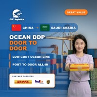 Transitaire aérien professionnel de Chine vers l'Arabie Saoudite, livraison DDP porte à porte avec dédouanement rapide