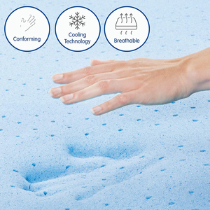 Ngủ cũng bộ của Bộ nhớ bọt nệm đặt hàng trực tuyến chất lượng đôi Vua duy nhất kích thước đầy đủ lai Gel nén nệm - Product Image 5