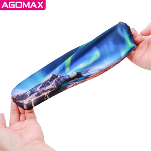 Funda protectora para gafas de esquí y snowboard de microfibra personalizada con banda elástica 19x11cm - Product Image 2