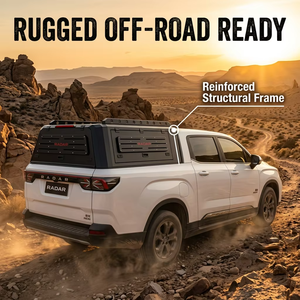 Capot de camionnette en aluminium en gros pour <span class=keywords><strong>Nissan</strong></span> <span class=keywords><strong>Navara</strong></span> NP300 D40 D22, toit rigide robuste pour le camping, <span class=keywords><strong>prix</strong></span> d'usine - Product Image 3