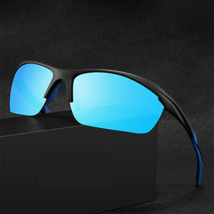 Gafas de sol deportivas Conchen P509 polarizadas UV400 con montura negra y lentes TAC para pesca, ciclismo y actividades al aire libre - Product Image 5