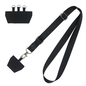 <span class=keywords><strong>Cordon</strong></span> de téléphone à large sangle tendance, réglable pour le cou et à porter en bandoulière, avec crochet métallique et patch universel pour <span class=keywords><strong>iPhone</strong></span> - Product Image 4