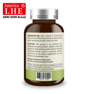 Suplemento Nutracéutico de Ajo Shecome, Fabricante de Suplementos de Ajo, Potente, Extra Fuerte, Bulbo Entero, Refuerzo Inmunológico, 60 Cápsulas Veganas de Ajo - Product Image 5