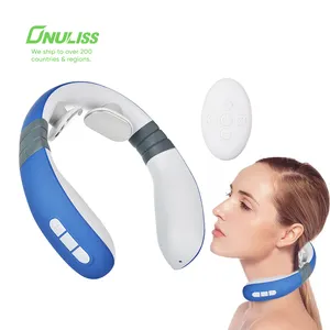 Travel Smart Wireless Electric Voice Shiatsu Relax Massage Products Cordless Wholesale Electric Massager Electric Neck Massager