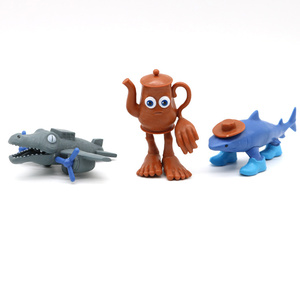 Figuras de HY con palos de madera Tralala con zapatos Shark Model Creativity-All-In-One Mystical Box - Product Image 4