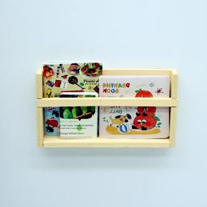 Mueble de Madera Maciza Estilo Europeo Simple para Casa de Muñecas, Estantería, Librería, Modelo <span class=keywords><strong>Minion</strong></span>, Escena de Sala de Estar para Bebés - Product Image 4