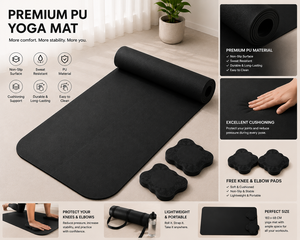 Tapis de <span class=keywords><strong>yoga</strong></span> en caoutchouc écologique <span class=keywords><strong>Pido</strong></span> antidérapant, personnalisable, avec mousse à mémoire de forme, marque privée, tapis de <span class=keywords><strong>yoga</strong></span> en caoutchouc Bala - Product Image 6