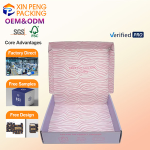 Cajas de Cartón para Envíos Ecológicas y Biodegradables al por Mayor, Cajas de Regalo para Ropa, Embalaje Personalizado para Comercio Electrónico, Caja de Regalo de Papel Kraft - Product Image 1