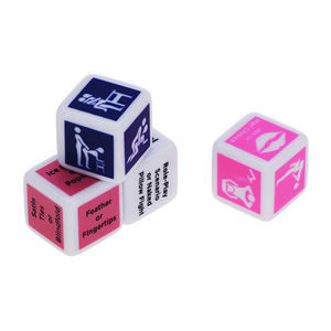 <span class=keywords><strong>Dados</strong></span> personalizados al por mayor, paquete sexual <span class=keywords><strong>para</strong></span> adultos, juegos con estampado personalizado, regalo grabado, juego de <span class=keywords><strong>dados</strong></span> travieso - Product Image 2