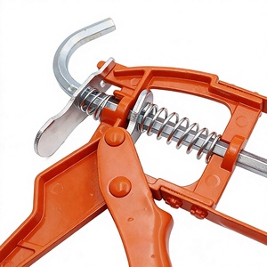 Heavy Duty 9 Inch Manual Caulking Gun, 310ml Dual <b>Rod</b> Silicone Sealant Gun for Home Improvement & Construction - Product Image 5