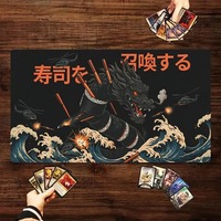 Thème de la nourriture japonaise Tapis de souris de jeu mignon et élégant pour PC Tapis de jeu Teclado Tapis de bureau pour ordinateur portable 900X400