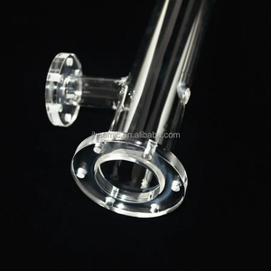 <span class=keywords><strong>Tubo</strong></span> <span class=keywords><strong>de</strong></span> Vidrio <span class=keywords><strong>de</strong></span> Cuarzo Transparente <span class=keywords><strong>de</strong></span> Alta Pureza 99.99% Resistente a la Corrosión - Product Image 2