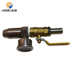 6,3mm 12,5mm IPX5/IPX6 Wasserdichte Handkopf-Wasserstrahl düse aus Edelstahl für Maschinen prüfgeräte für elektronische Rohre - Product Image 4