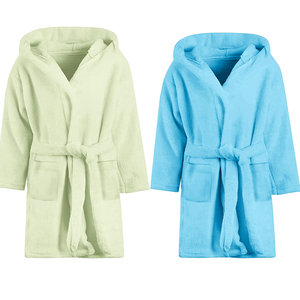 Batas de Baño de Felpa para Niños 2026, Estampado Personalizado, Suaves y Cálidas, Batas de Moda para Niñas, Batas de Alta Calidad para Después del Baño, Ropa de Estar en Casa - Product Image 5