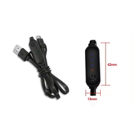 Thermostat intelligent 5V à trois vitesses avec minuterie, câble de commutation USB 2.0/Type-C, interrupteurs LED à température contrôlée (TDS) pour produits de chauffage