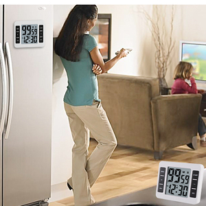 Minuterie de cuisine magnétique numérique avec compte à rebours, réveil puissant, outil de cuisine à piles pour professeur d'étude en classe - Product Image 6