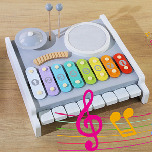 Table d'instruments de musique multifonctionnelle pour enfants, jouet musical éducatif pour bébés et jeunes enfants - Product Image 4