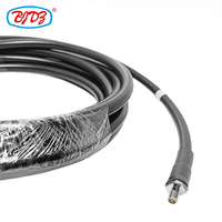 Fourniture par le fabricant de prise femelle RP SMA vers connecteur mâle RP SMA avec assemblage de câble coaxial RF à faible perte LMR-400 LMR400 5m