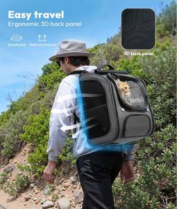 <b>Cat</b> <b>Backpack</b> Carrier Large Space <b>Cat</b> Bubble <b>Backpack</b> Breathable <b>Cat</b> Carrier Shaded Dog <b>Backpack</b> Carrier - Product Image 3