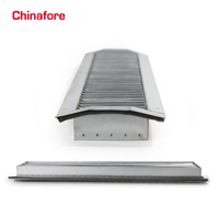 Grille de ventilation spirale à une seule ailette - Grille d'évacuation réglable en acier galvanisé
