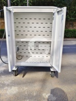 Chariot de nourriture mobile pour café et en-cas, remorque de vente en plein air