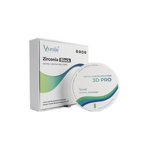 Dischi in <span class=keywords><strong>Zirconia</strong></span> Vsmile 98*18 per Macchinari da Laboratorio Dentale, Certificati CE, Garanzia di 3 Anni, per Realizzare Corone Dentali in Porcellana - Product Image 1
