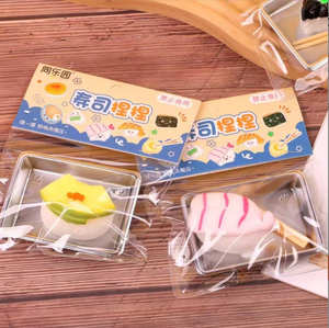 Juguetes Blandos de Sushi Japonés para Aliviar el Estrés, Divertidos para Niños, para Decoración de Casa de Muñecas, Pastel y Cocina, para Niños y Niñas - Product Image 4