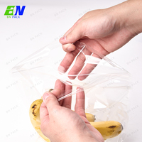 Groenten En Fruit Verpakkingstassen Plastic Doorzichtige Eco Poly Zakken Met Ontluchtingsgaten Op Maat Gemaakte Ritssluitingszakken Met Logo-Afdrukken 1-3Kg