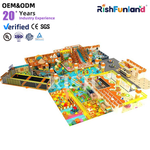 Mur d'escalade multi-spécifications pour enfants de 0 à 16 ans, équipement de terrain de jeu intérieur pour supermarchés et centres communautaires - Product Image 1