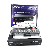 Nouveau décodeur numérique HD DVB-T2, tuner TV, récepteur satellite