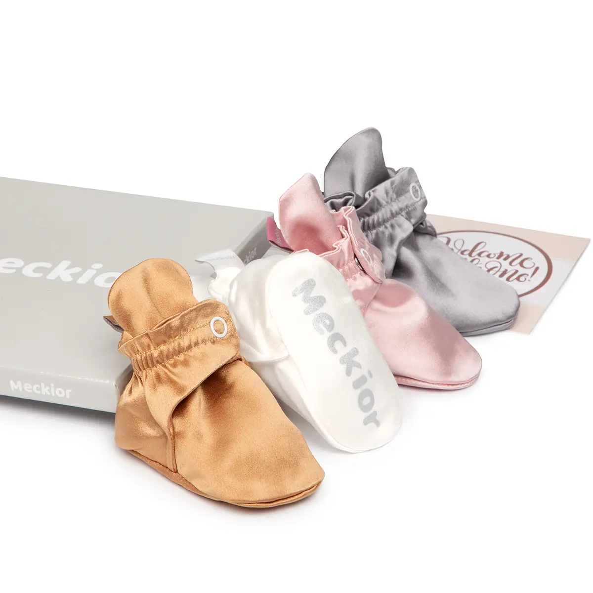 High Quality Customization Newborn Baptism Shoes Silk Fabrics Soft Sole Baby Silk Socks