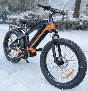 Vélo électrique à gros pneus avec moteur central Bafang M620 de 1000W, double batterie au lithium, et <span class=keywords><strong>remorque</strong></span> de transport - Product Image 1