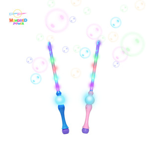 Party Bubble Machine Toy Bola <span class=keywords><strong>de</strong></span> hadas eléctrica Varitas <span class=keywords><strong>de</strong></span> burbujas con hermoso sonido y coloridos juguetes <span class=keywords><strong>de</strong></span> burbujas <span class=keywords><strong>de</strong></span> luz para niños - Product Image 2