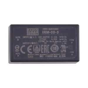 Có nghĩa là tốt IRM-05-5 mô-đun điện, 5V 1A, 5W, hiệu quả EMC tuân thủ, thiết kế nhỏ gọn, cho nhà thông minh & điện tử tiêu dùng - Product Image 2