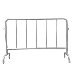 Barricades <span class=keywords><strong>en</strong></span> acier robuste galvanisé antirouille contrôle des foules chantiers de construction accessoires de clôture <span class=keywords><strong>bois</strong></span> traité sous pression Nature - Product Image 2