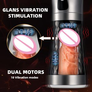Masturbatore Automatico Maschile con Funzione di Vibrazione, Giocattolo Sessuale per Adulti Senza Mani e Sicuro per il Corpo - Product Image 3
