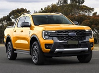 Évasements d'ailes de haute qualité pour Ford Ranger 2022 Wildtrak ABS noir mat 6 pièces garde-boue de passage de roue évasé accessoires de voiture