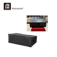 Enceinte colonne en bois Line Array 6 pouces 250W Système de sonorisation professionnel pour scène avec son surround