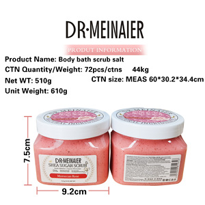 Exfoliante de Café y Helado Más Vendido para Eliminar Puntos Negros y Células Muertas de la Piel. Azúcar exfoliante <span class=keywords><strong>corporal</strong></span> de rosas. - Product Image 5